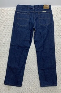 Double Knot by Reed Jeans Mens Tag 40x32 Aprx 38x31 Blue Denim Straight Leg - Picture 1 of 10
