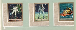 Burundi Space Missions Space Series Sleeveless Perforated Year 1969 (DQ-987) - Picture 1 of 1