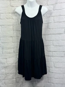 F&F Summer Shift Dress Black Size 6 Casual Holiday Sleeveless Stretchy Holiday - Picture 1 of 8