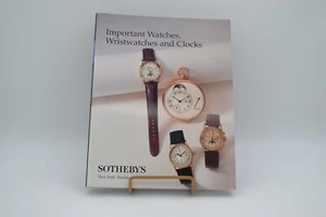 Bedeutende Uhren, Armbanduhren und Uhren SOTHEBY'S 27.10.1998 - Bild 1 von 3