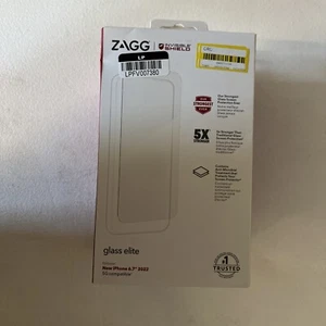 ZAGG Invisible Shield Glass for Apple iPhone 6.7" 2022 New Lot Of 5 - Zdjęcie 1 z 2
