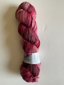 Lolodidit Lolo's Favorite Red red wine Fingering weight yarn merino cashmere - Picture 1 of 3