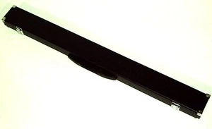 A HARD CASE FOR A 2 PIECE FULL SIZE POOL / SNOOKER CUE WITH REINFORCED CORNERS - Picture 1 of 1