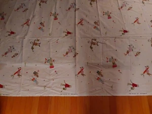 Discontinued IKEA children's animal print fabric 74x47 "Leffler NOS 2007 vintage - Picture 1 of 7
