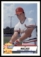 1993 Fleer ProCards Joe Wallace Johnson City Cardinals #3683