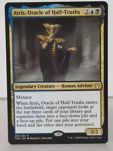 Atris, Oracolo delle Mezze Verità - Theros Oltre la Morte - 209/254 - MTG TCG - Raro - Foto 1 di 6
