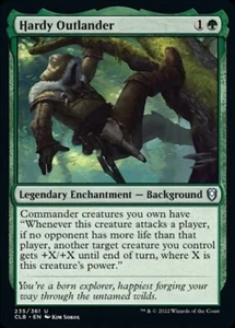 Hardy Outlander x1 - Commander Legends: Battle for Baldur's Gate - NM-Mint, Engl - Picture 1 of 1