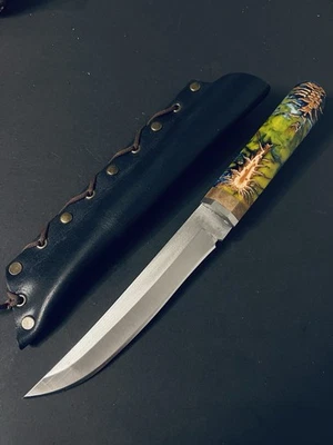 Puukko – Handgefertigt | 4116 Stahl | Hybrid-Griff | 30 cm 33 - Bild 1 von 4