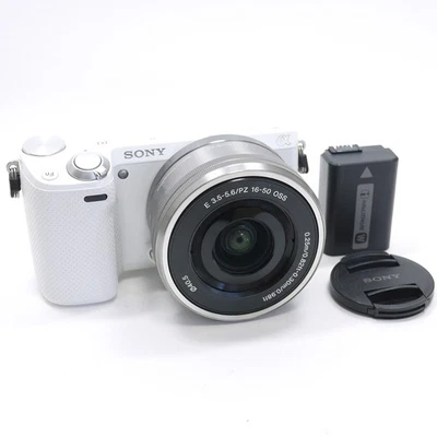 [NEAR MINT] Sony Alpha NEX-5R Mirrorless Camera w/ 18-55mm Lens - 35 LANGUAGE - Image 1 of 4