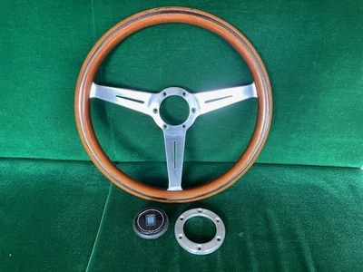 Nardi Classic 36.5 Wood Steering Wheel Horn Button  - Image 1 of 4
