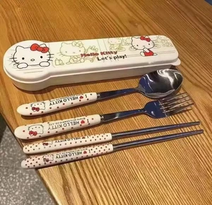 Juego de tenedores y utensilios Hello Kitty - Imagen 1 de 3