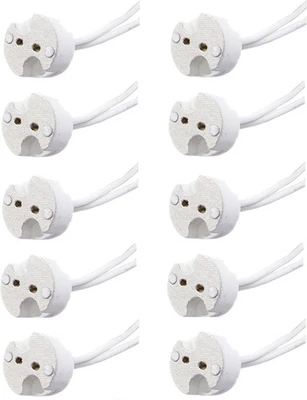 Bioluz LED 10 Pack MR16 10 Count (Pack of 1), White Mr16 Sockets (Gu5.3)  - Image 1 of 4