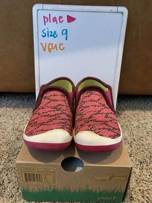 Zapatos sin cordones eléctricos PLAE Migi Fuschia Surge para niños pequeños talla 9 Foto 1 de 4