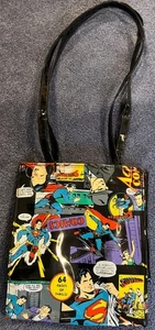 SUPERMAN~WARNER BROS EXCLUSIVE~LACKLEDER TASCHE/GELDBÖRSE~2008~GOLDEN AGE COMICS - Bild 1 von 4