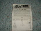 Revell 1/72 Spad XIIIc  Instructions 1963