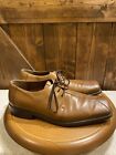 Stacy Adams Men’s Brown Leather Lace Up Shoes Square Toe Size 8.5M