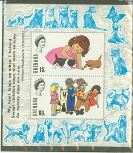 Grenada #361a S/S MNH Cats and Dogs - Picture 1 of 1