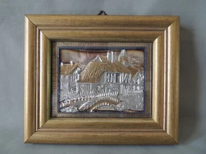 Handmade small painting designs carved on genuine silver 925 - Picture 1 of 10
