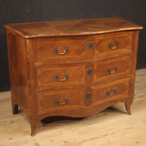 Dresser Antique Style Louis XV Chest of Drawers Furniture Wooden Xx Century 900
