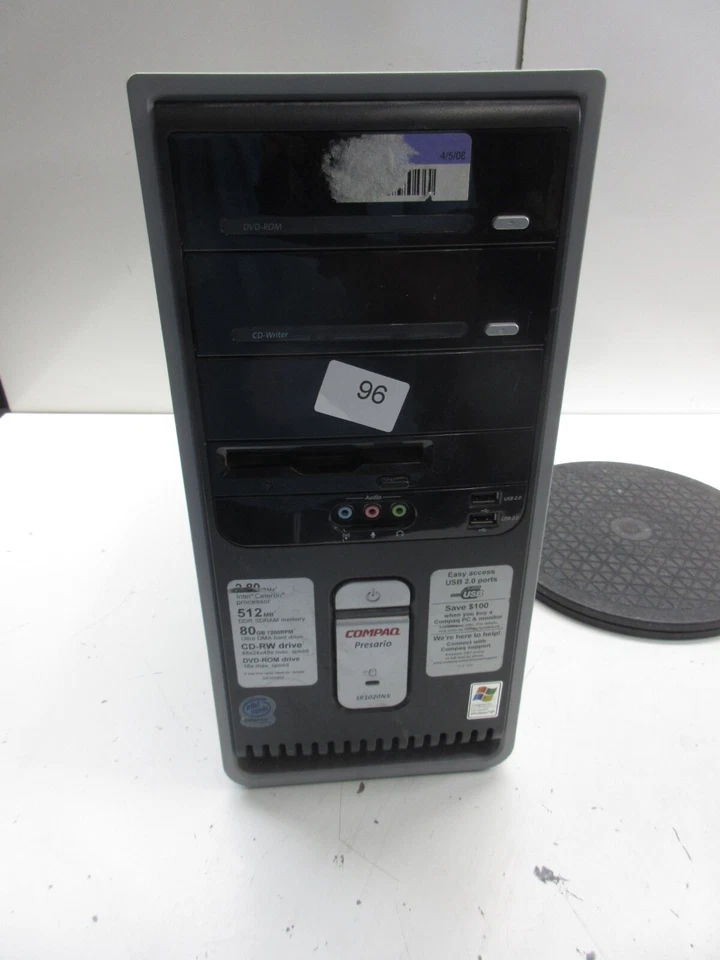 Compaq Presario SR1020NX Intel Celeron 200MHz/40MHz 2GB NO HDD - Image 1 of 4