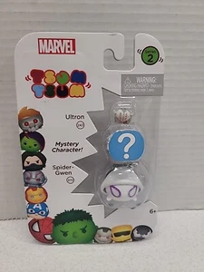 Marvel TSUM TSUM 3 Pack Spider-Gwen Mystery Figure Ultron & Guide Series 2 - Picture 1 of 10