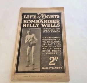 ** Rare ** The Life & Fights of Bombardier Billy Wells Circa 1912 - Picture 1 of 7