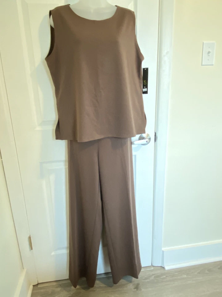 Conjunto de Top y Pantalones IC By Connie K Sin Mangas Talla XL Nuevo con Etiquetas Foto 1 de 4