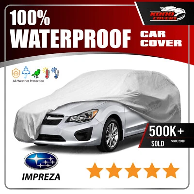 FUNDA COCHE WRX 100% Impermeable 100% Transpirable para SUBARU IMPREZA Sedán 2011-2015 Foto 1 de 4