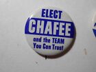 2" Chaffee And The Team Rhode Island Cello Governor Pinback Button