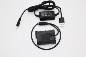 USB Converter EN-EL15 EP-5B EP5B Battery DC Coupler for Nikon D850 D800 D7000 - Picture 1 of 2