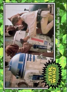 DIGITAL Topps Star Wars Stormtroopers Droids Vintage 1977s 23 Sapphire Peridot - Picture 1 of 1
