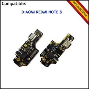PLACA DE CARGA PARA XIAOMI REDMI NOTE 8 / 2021 CONECTOR USB MICROFONO PUERTO PIN - Imagen 1 de 2