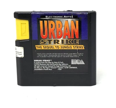 Urban Strike (Sega Genesis, 1994) CARTRIDGE ONLY, (In Preowned Condition As Is). - Image 1 of 4