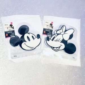 Disney Zip Bags - Mickey & Minnie Mouse Black And White, Classic Retro Series - Picture 1 of 1