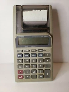 Casio Printing Calculator- Model HR-8L- Untested - Picture 1 of 4
