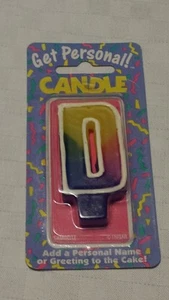 Candela torta festa compleanno lettera "D" bambino bambina - Foto 1 di 1