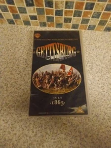 Gettysburg July 1863 - Double PAL VHS Video Box Set 1993/96 early sam elliott - Picture 1 of 4