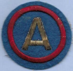 New ListingUs Army Patch 3rd Army, German-made, Silver Wire