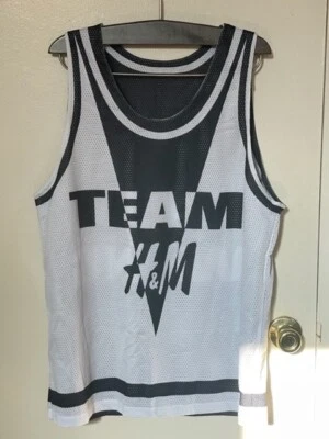 Camiseta sin mangas Alexander Wang X HM VIP regalo 2 capas reversible talla L 2014 Foto 1 de 4