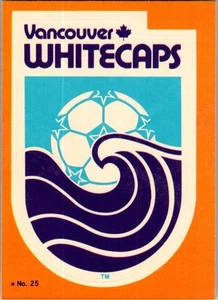 1979 Topps NASL #25 Vancouver Whitecaps Logo Sticker and Puzzle Piece - Picture 1 of 2