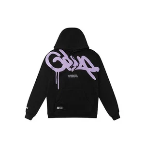 Geedup Handstyle Hoodie 'Black / Lavender' (2024) - Picture 1 of 4