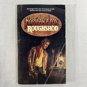 ROUGHSHOD by Norman A. Fox - Dell 1979 - First Printing - Picture 1 of 6