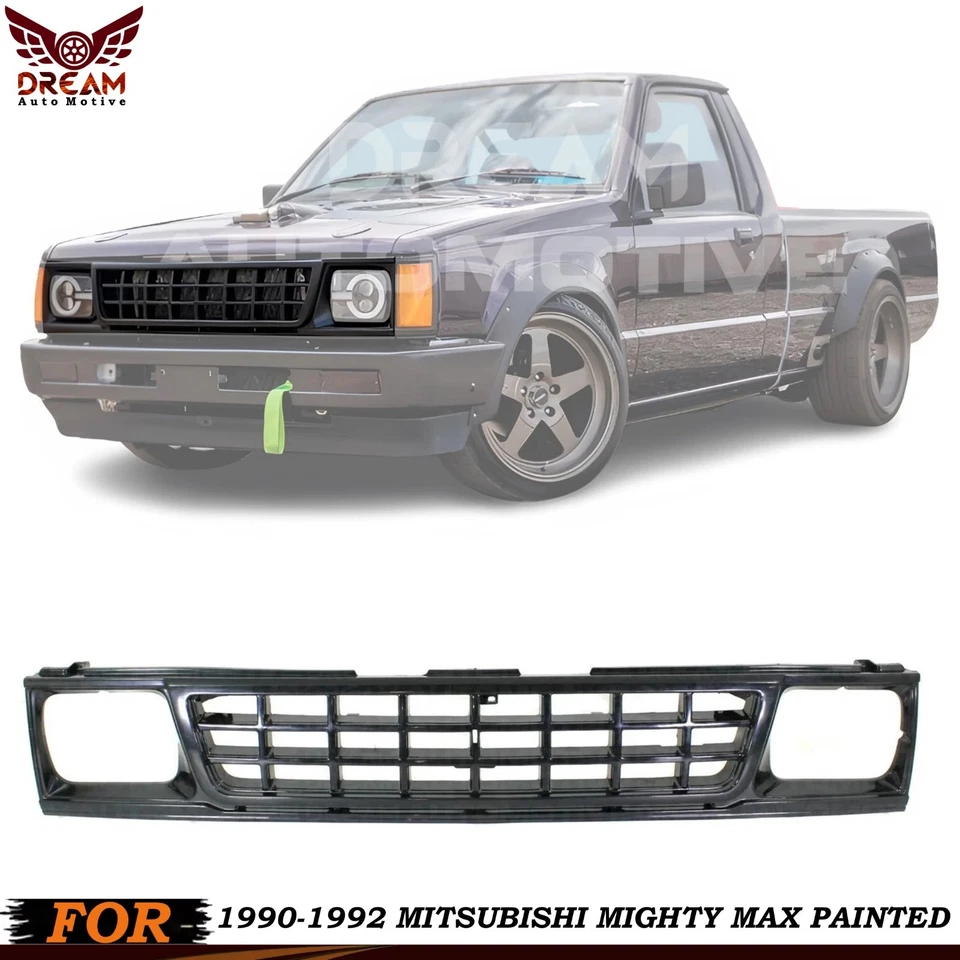 New Grille Assembly Compatible With 1990-1992 Mitsubishi Mighty Max Painted - Изображение 1 из 3