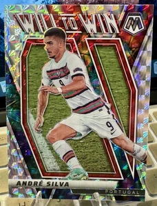 2021 Panini World Cup #30 Andre Silva Will to Win Mosaic - Picture 1 of 2