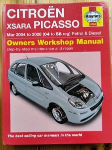 Haynes Workshop Manual Citroen Xsara Picasso. Hardback . 2004 to 2008 - Picture 1 of 3