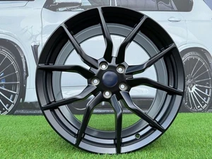 4X R18 Inch 5X108 Ford Style Black Matt Wheels: Fits For Focus Mondeo Galaxy - Picture 1 of 10