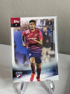 Ricardo Pepi 2021 Topps Major League Soccer #50 USA USMNT MLS FC Dallas  - Image 1 of 2