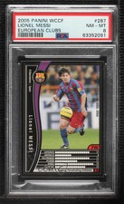 2005-06 Panini WCCF European Clubs Lionel Messi #287/336 PSA 8
