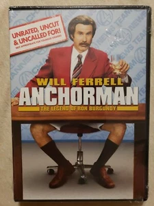 Anchorman: The Legend of Ron Burgundy (DVD, 2004, Extended Edition Widescreen) - Imagen 1 de 2