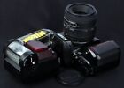 Lustrzanka filmowa Nikon F-601 35mm c/w Sigma AF 50mm f/2.8 obiektyw makro i zestaw SB-20